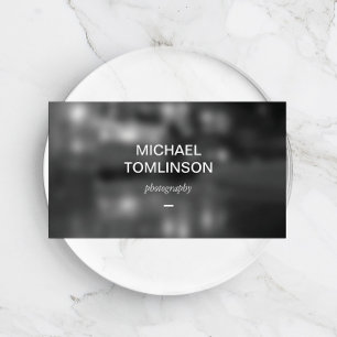 Le Carte de visite du photographe dit simplement