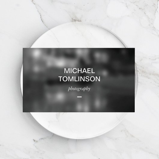 Le Carte de visite du photographe dit simplement