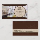 Le Carte de visite du projet domestique d'Izzy (Devant / Derrière)