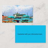 Le carte de visite du voyageur (Devant / Derrière)