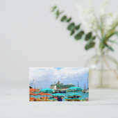 Le carte de visite du voyageur (Debout devant)