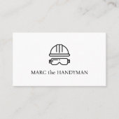 Le carte de visite Handyman (Devant)