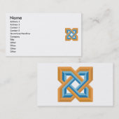 Le Carte de visite Knot Ganson de Salomon (Devant / Derrière)