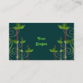 Le Carte de visite naturel vert (Dos)