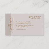 Le Carte de visite Seamstress (Dos)