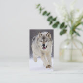 LE CARTE DE VISITE "WOLF ENTHUSIAST" (Debout devant)