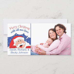 Le carte photo Père Noël Dit...