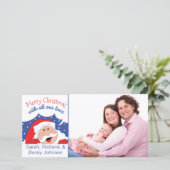 Le carte photo Père Noël Dit... (Debout devant)