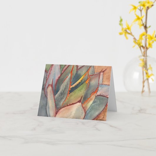 Le carte pour notes agave de Shaw (Fleur jaune)