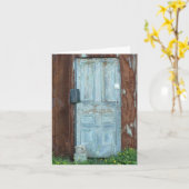 Le carte pour notes de porte (Fleur jaune)