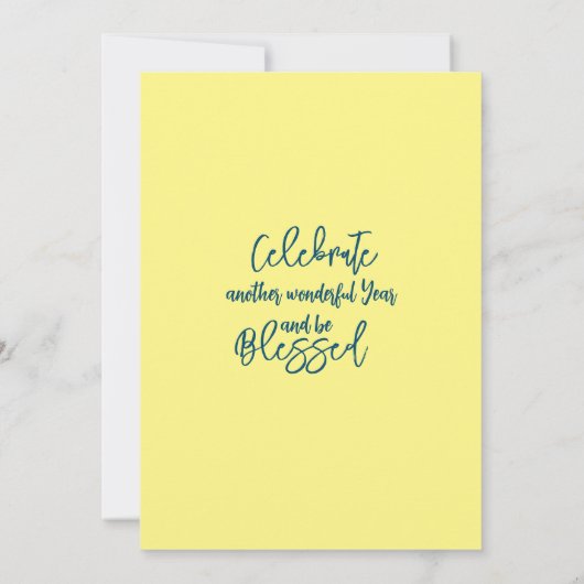 Le Carte pour notes Jetty Birthday (Dos)