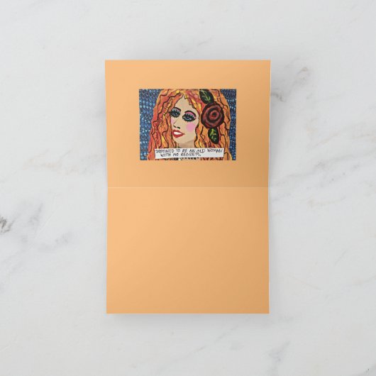 le carte pour notes-parfois I feignent pour être (Intérieur)