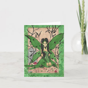 Le Carte pour notes vert des vilains