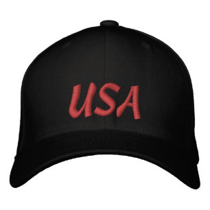 Le Casquette américain brodé