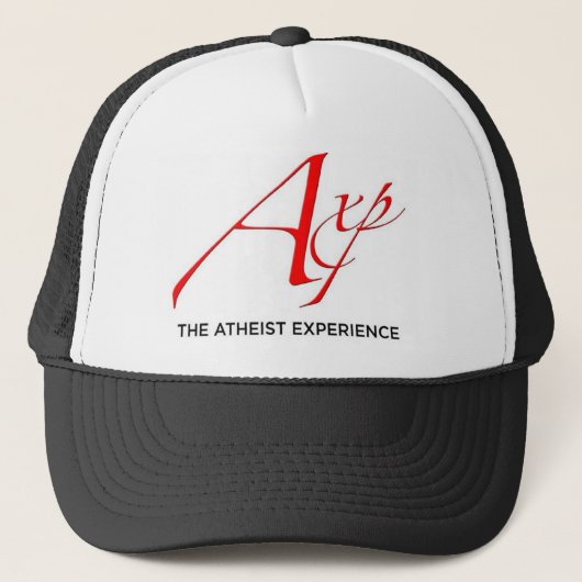 Le casquette athée d'expérience (noir) (Devant)