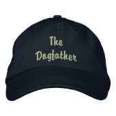 Le Casquette brodé Dogfather (Devant)