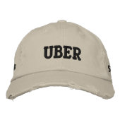 Le Casquette brodé Uber de Steven (Devant)