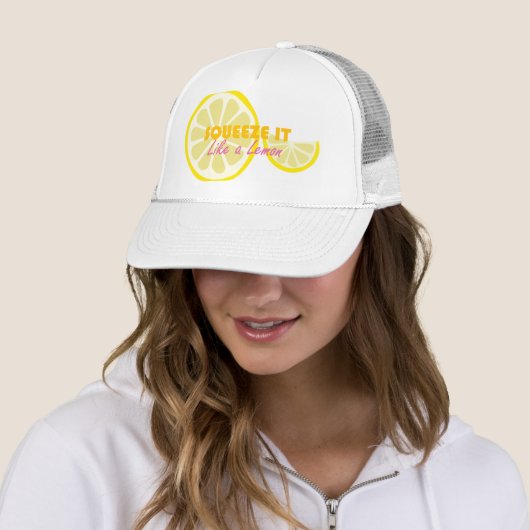 Le casquette de citron d'ajustement (En situation)