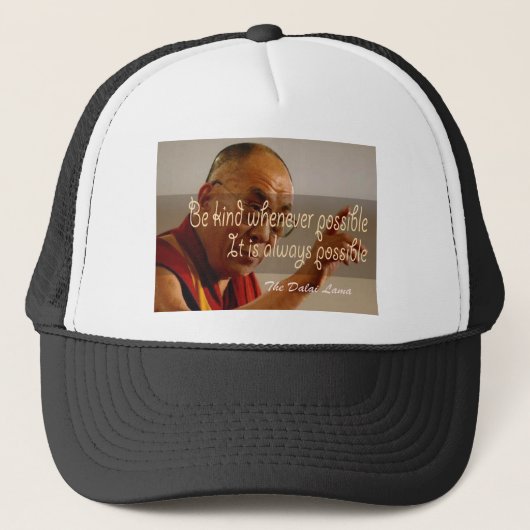 Le casquette de Dalai Lama (Devant)