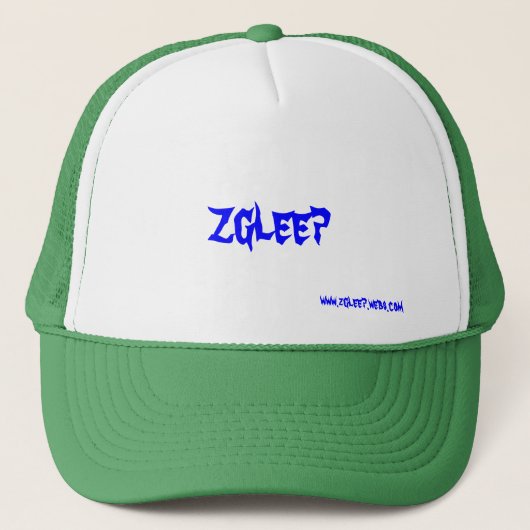 Le casquette de Zgleep (Devant)