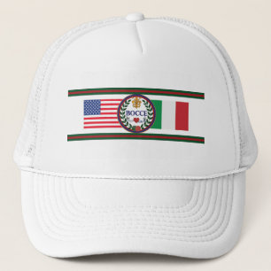 Le casquette du camionneur américain et italien de