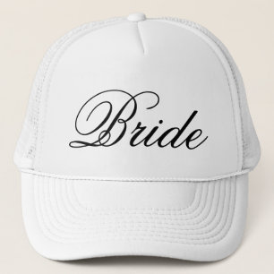 Le casquette du camionneur de mariage de jeune