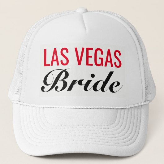 Le casquette du camionneur de mariage de Vegas de (Devant)