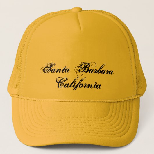 Le casquette du camionneur de Santa Barbara la (Devant)