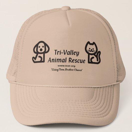 Le casquette du camionneur de TVAR (Devant)