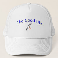 Le casquette du pêcheur de bonne vie