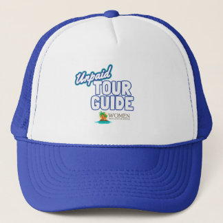 Le casquette officiel du guide touristique impayé