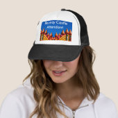 Le casquette plein d'entrain du préposé de château (En situation)
