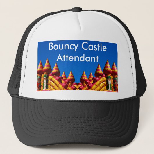 Le casquette plein d'entrain du préposé de château (Devant)