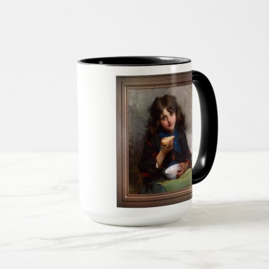 Le Casse-Croûte door Léon-Jean-Basile Perrault Mok (Voorkant rechts)