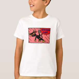Le CAT de NINJA de Mel badine le T-shirt de