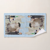 Le Cat du Café (Serviette à main)