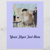 Le Cat du Cafe Flyer (Voorkant)