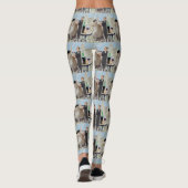 Le Cat du Cafe Leggings (Achterkant)