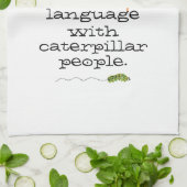 Le Caterplar aux papillons qui dit serviettes de c (Plié)