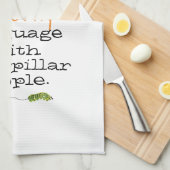 Le Caterplar aux papillons qui dit serviettes de c (Quart Plié)