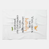 Le Caterplar aux papillons qui dit serviettes de c (Horizontal)