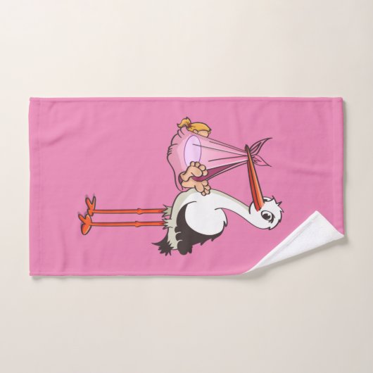 Le Cavalier et la petite fille (Serviette à main)