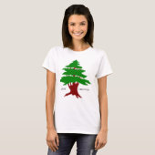Le Cèdre Antique du Liban  T-Shirt (Devant entier)