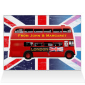 Le célèbre bus rouge de Londres (Intérieur Horizontal (Haut))