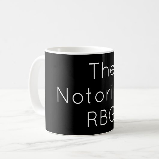 Le Célèbre RBG Mug (Devant gauche)