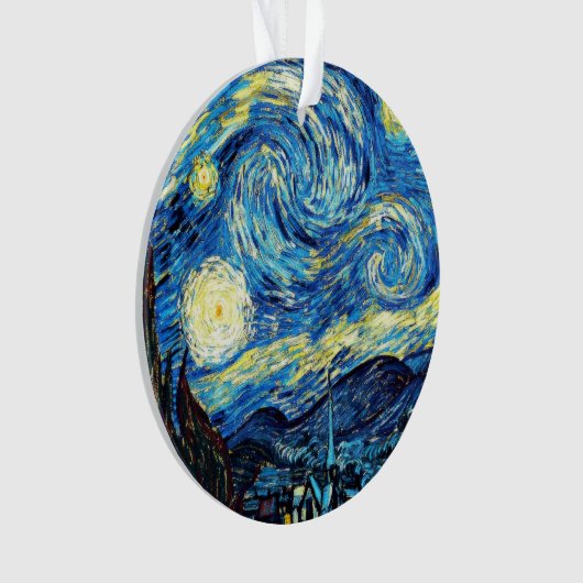 Le célèbre tableau de Van Gogh, Starry Night (devant)