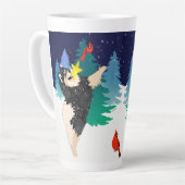 LE CÉLESTE - Lappish finnois - Mug à Latte (Angle gauche)