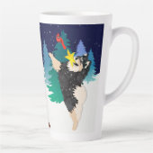 LE CÉLESTE - Lappish finnois - Mug à Latte (Droite)