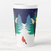 LE CÉLESTIAL - Lapphund finlandais - Latte Mug (Devant)