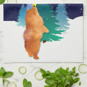 LE CÉLESTIEL - CHOW - Serviette de cuisine (Plié)